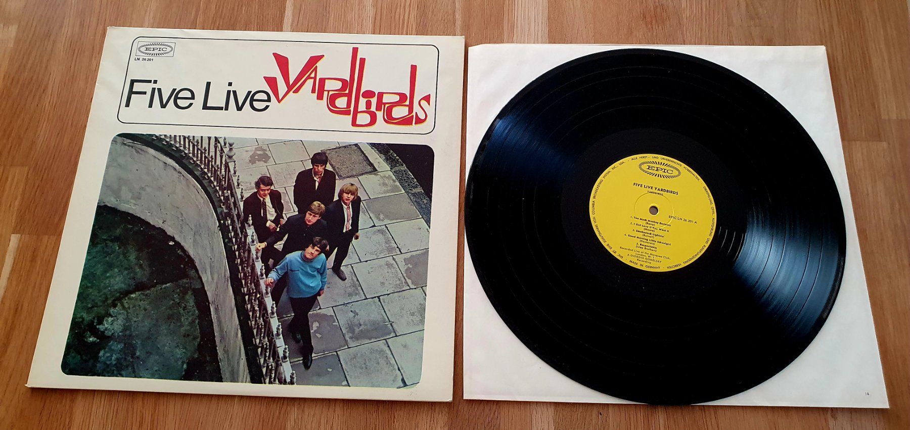 Dischi in vinile: YARDBIRDS, Five Live, 1966 Original LP, NEU! – Nuovo (secondo la descrizione) da Kreuzlingen venduto da Cdschlumpf