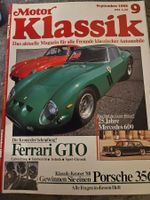 Motor Klassik 9/88 Ferrari GTO Mercedes 600 356 DKW 1000 xx