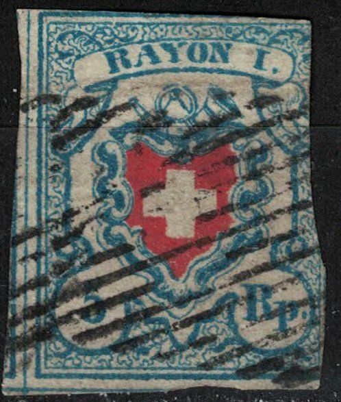 Alle Briefmarken: Rayon 17II gestempelt. – Gebraucht aus Bern von bae_958f