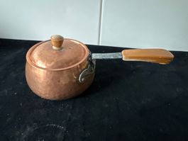 Kleine Kupfer-Pfanne Stöckli, Netztal, Made in Switzerland