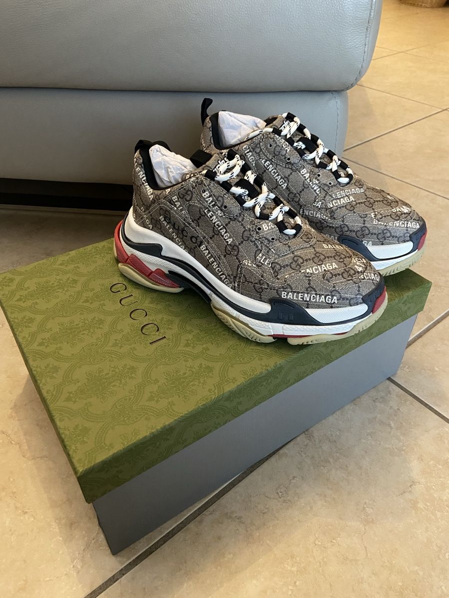 Gucci Scarpe da uomo: Basket Gucci x Balenciaga – Nuovo (secondo la descrizione) da Le Lignon venduto da Ana2831 3