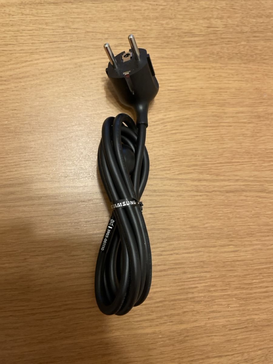 Samsung Cavi: Samsung Netzkabel Stromkabel Stecker Strom Anschlusskabel – Nuovo (secondo la descrizione) da Zürich venduto da spo_zxm7 1