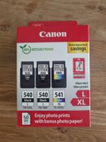 Canon Pixma Photo Value Pack 540 541 Black Color