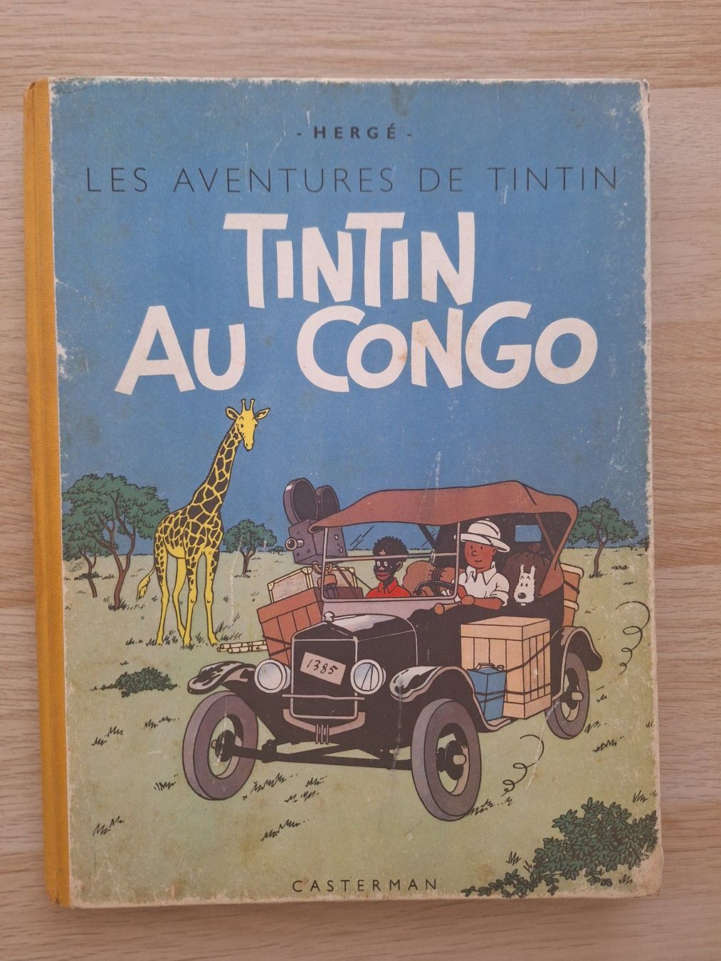 Fumetti: TINTIN au Congo / EO couleur 1946 / B1 – Usato da Nyon venduto da beny13