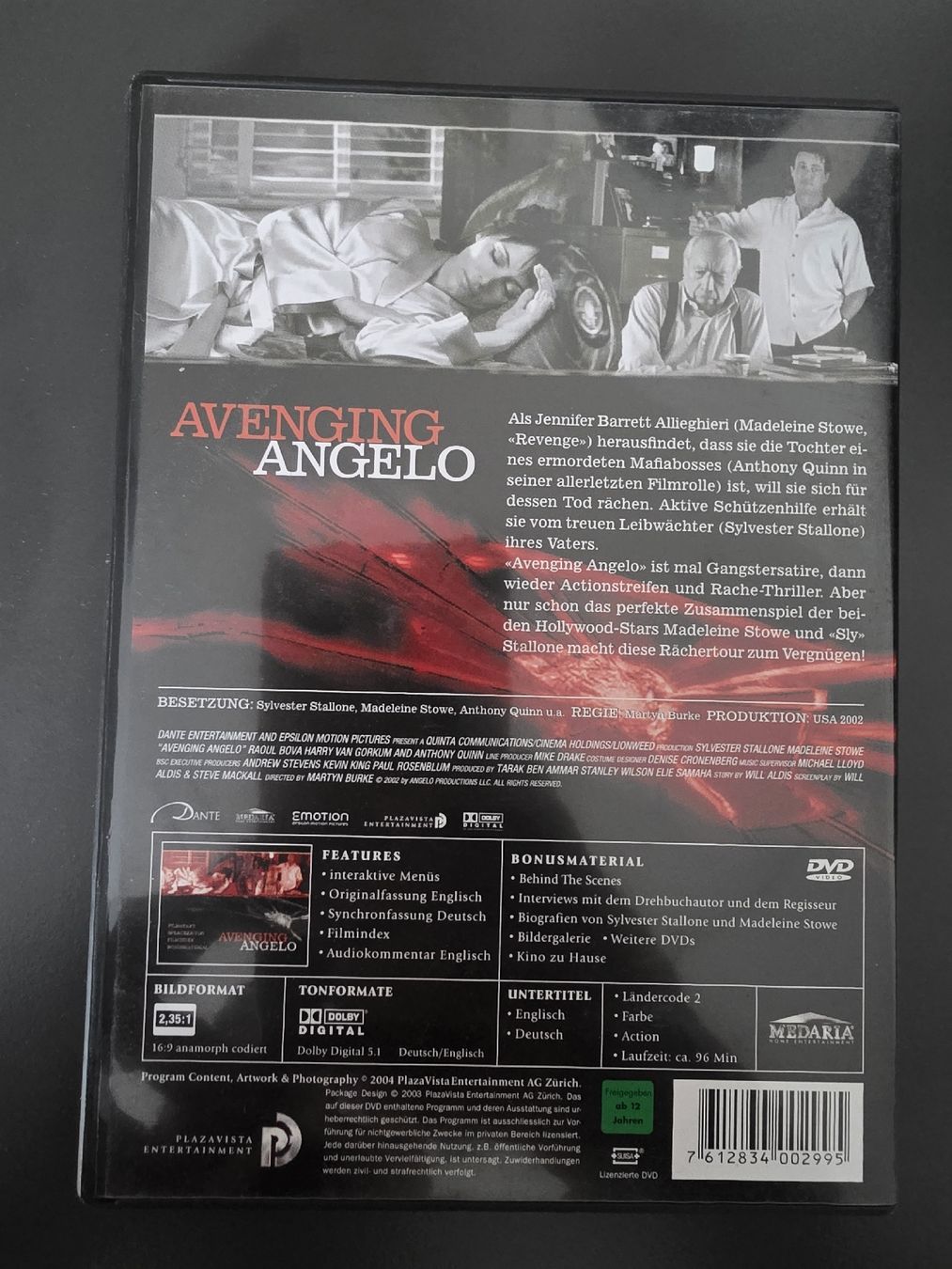 Tous les DVDs: DVD Avenging Angelo Sylvester Stallone  – D'occasion à Zürich par P-editon 1