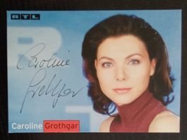 Caroline Grothgar Autogramm signiert Fotopostkarte 10x15cm