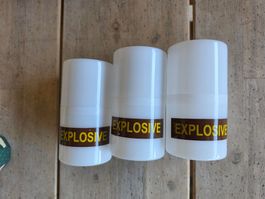 3 Kunststoff Dosen Explosive Militär - Munition Behälter