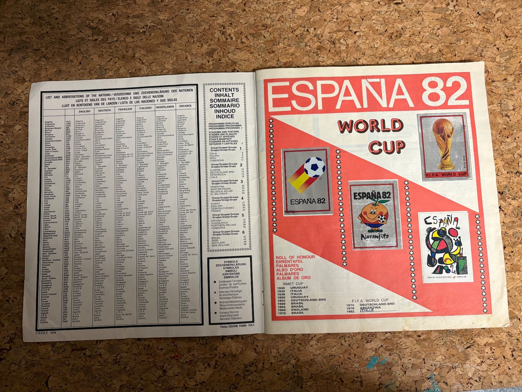 Panini Album: Panini Album Espana 1982 – Usato da Rudolfstetten venduto da Clodo1975 1