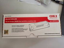 Original OKI B440/MB480 Extra High Capacity Toner, 43979216