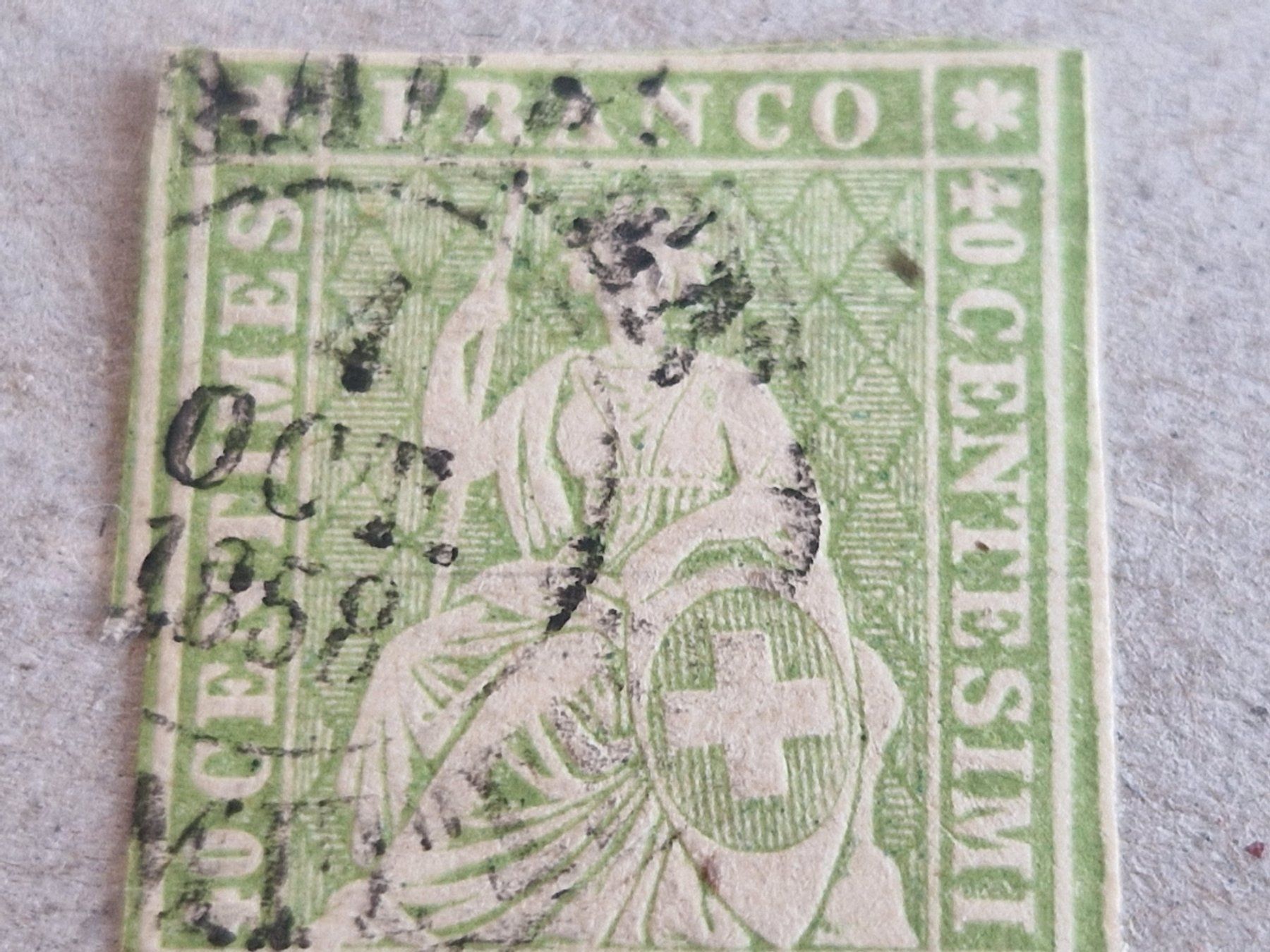 Tous les timbres: Strubel 26C, signiert, ab 1.- – D'occasion à Burgdorf par Glossy01 1