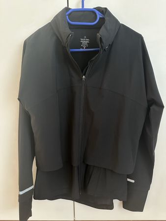 Sweaty Betty Black Running Jacket - Size S - Perfect for Aut