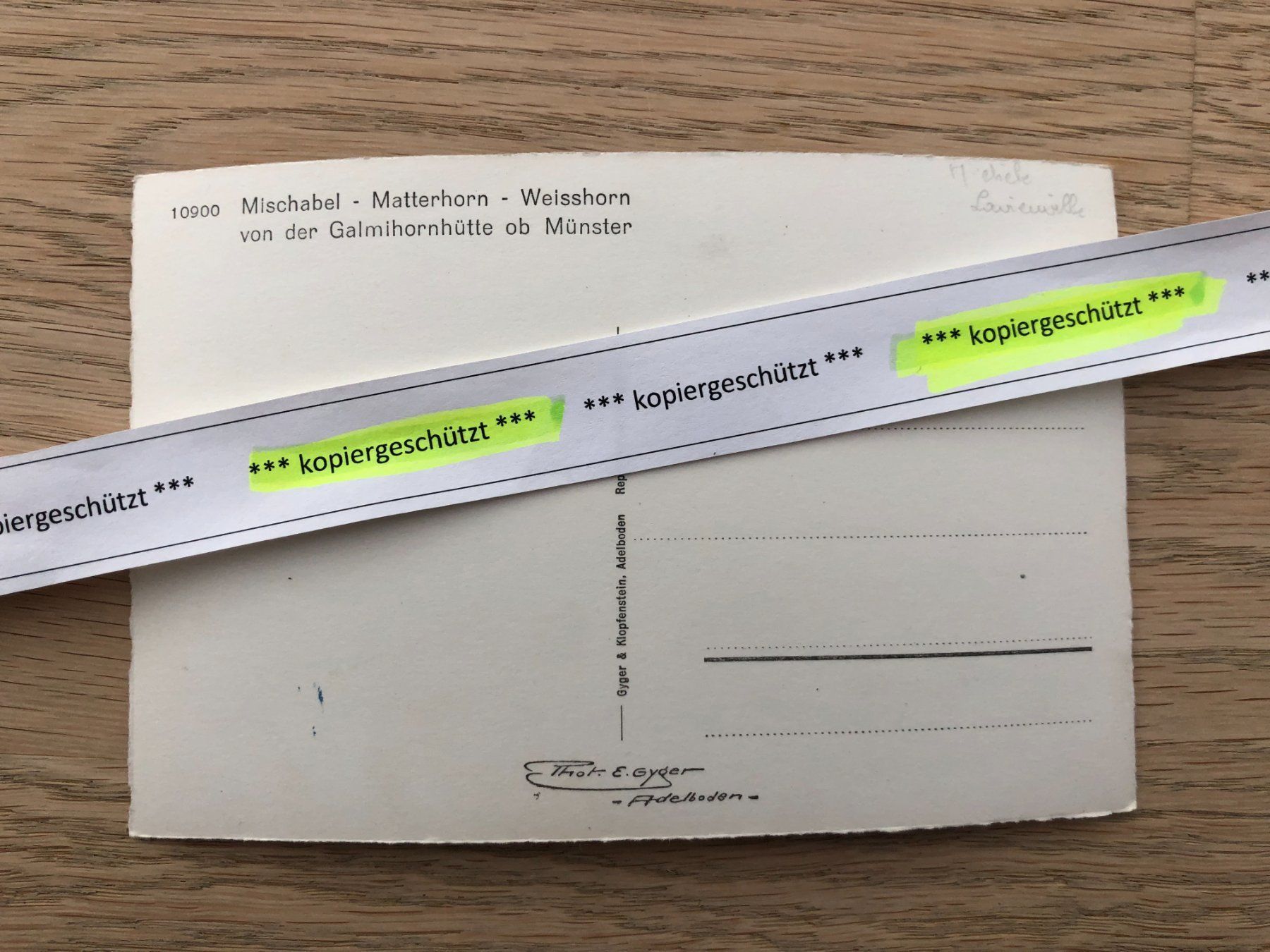 Cartoline postali: Mischabel, Matterhorn Weisshorn AK – Nuovo (secondo la descrizione) da Hefenhofen venduto da Bierinder 1