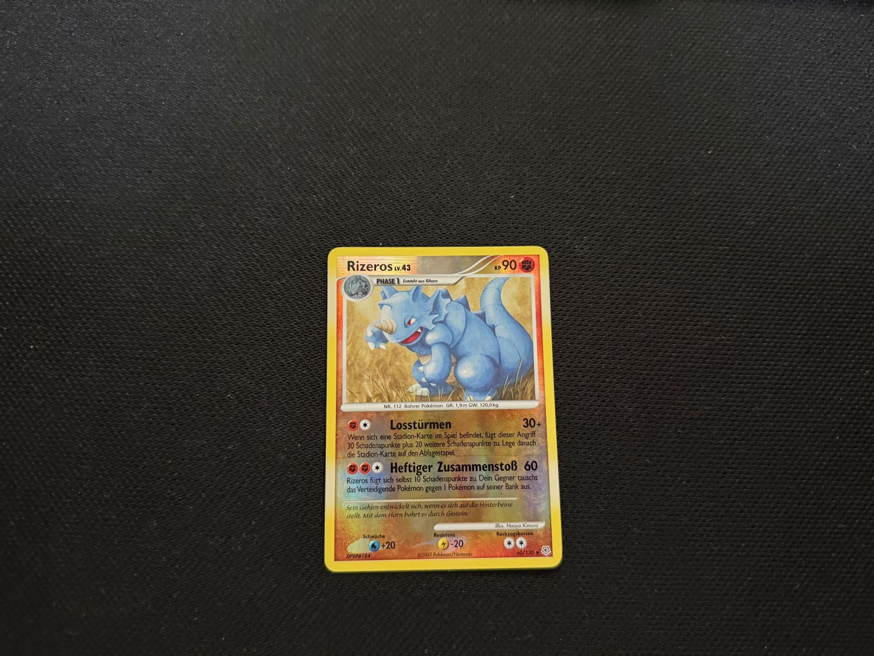Pokémon Sammelbilder & Trading cards: Rizeros 60/130 - Reverse Holo – Gebraucht aus Zürich von mountainwizard00