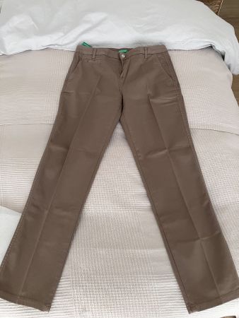 BENETTON Chinohose Damen - Baumwolle - Grösse 38 - NEU