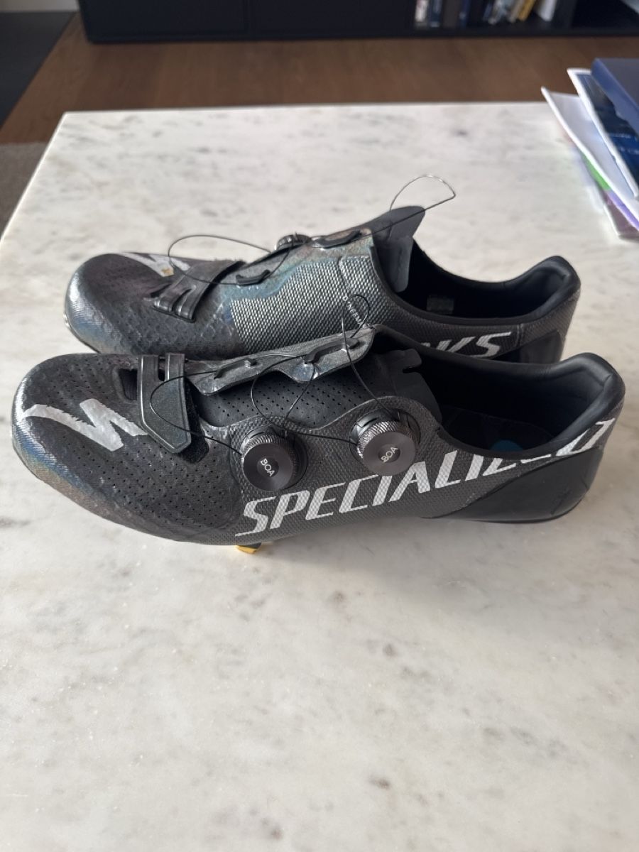 Specialized Scarpe da uomo: Specialized S-Works Road Cycling Size EU 46 – Usato da Zug venduto da Serena_7500 4