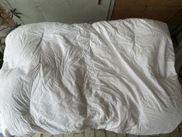Daunendecke 100x135 cm Karo Step waschbar