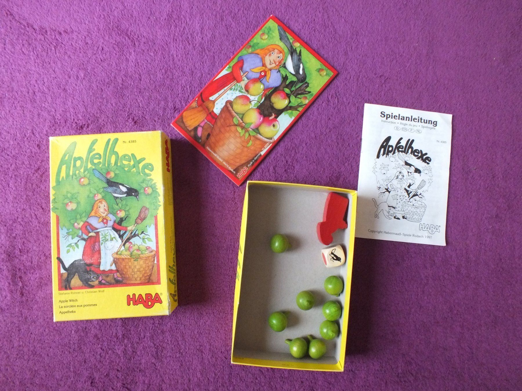 Haba Giochi: HABA Spiel - Apfelhexe – Usato da Müllheim Dorf venduto da Seeeule01 1