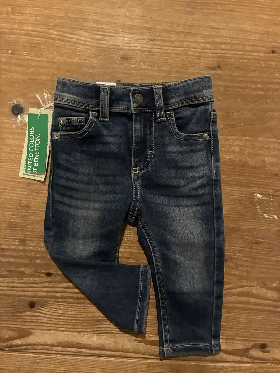 Benetton Pantaloni: Benetton Jeans Gr. 82 – Nuovo (secondo la descrizione) da Casaccia venduto da Abc0376