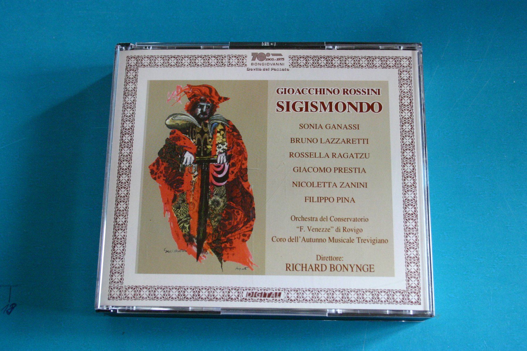 CDs: ROSSINI SIGISMONDO – D'occasion à Winkel par Gallica