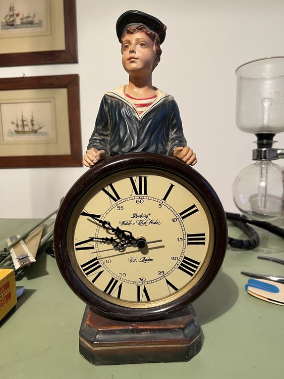 Ancienne Figurine Jouet Marin / Matelot - En Plastique - Occasion - Idéale Collection