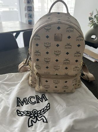 MCM Stark Backpack Small beige