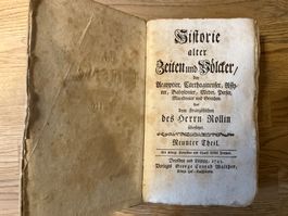 Historie alter Zeiten und Völker, 1739-1745