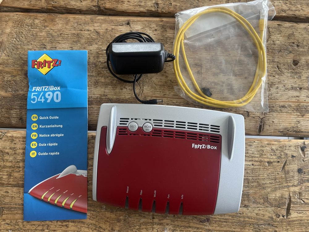 Fritzbox 5490 router | Kaufen auf Ricardo