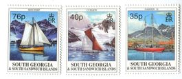 Briefmarken "Schiffe". Südgeorgien und die Südlichen Sandwic
