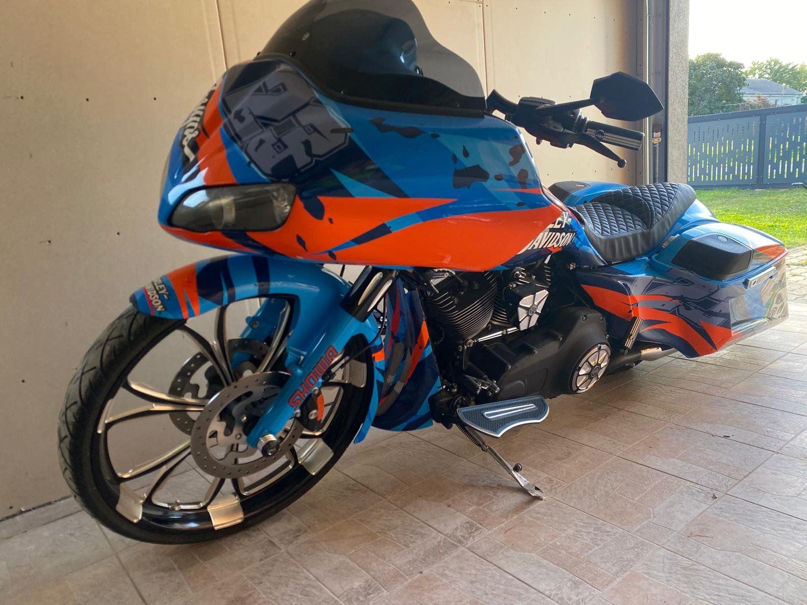 Touring: HARLEY ROAD GLIDE CUSTOM BAGGER 1800 | EINZELSTÜCK – Usato da Tennwil venduto da Dabo_d 3