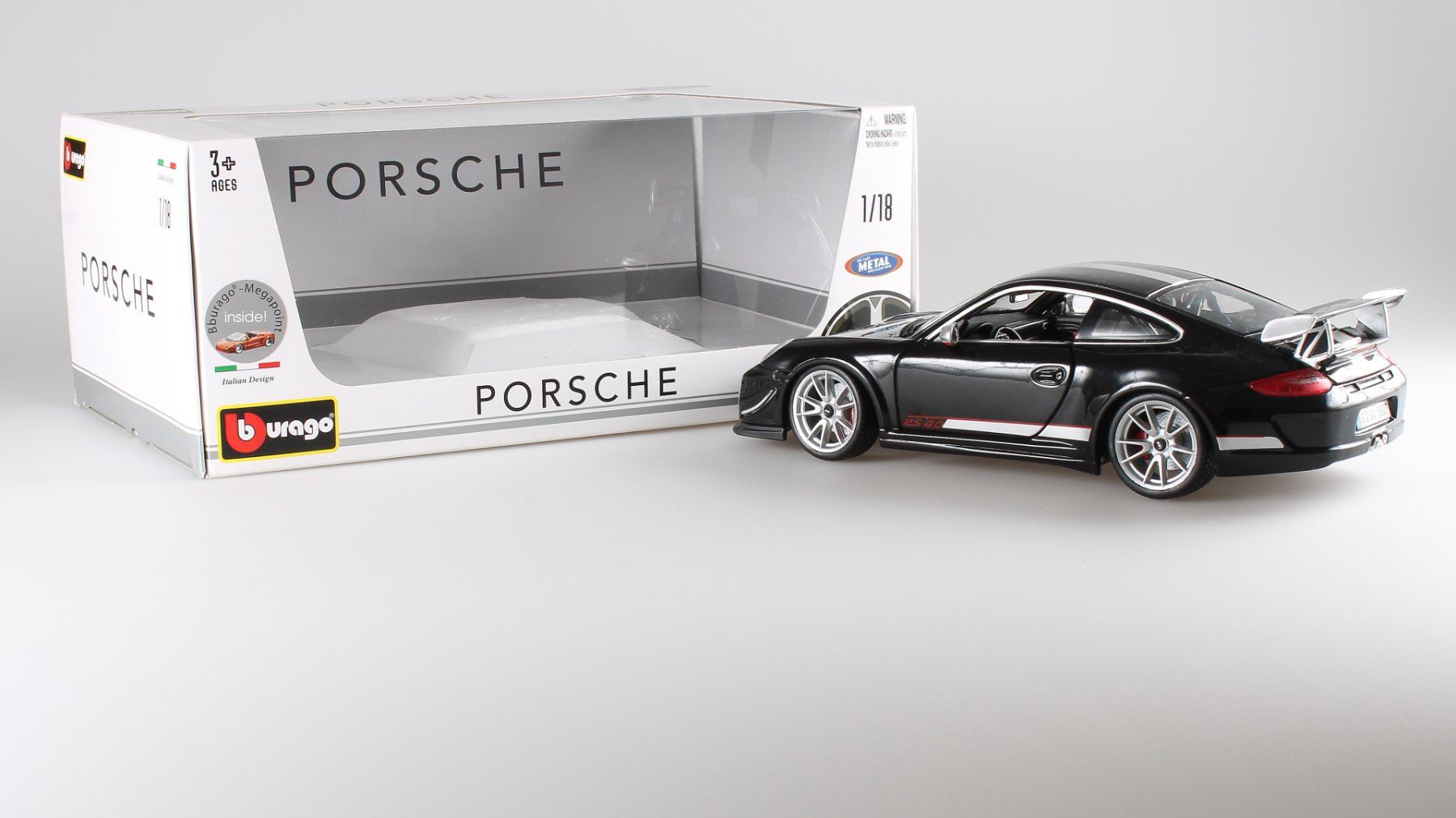 Bburago Modellini d'auto: Porsche 911 GT3 RS 4.0 997 – Usato da Gossau SG venduto da mifab