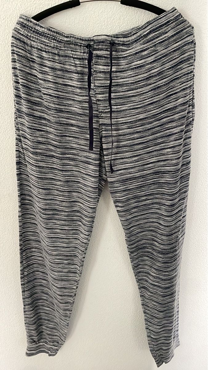 Schiesser Pigiami: Pyjamahose gestreift grau-weiss gebraucht – Nuovo (secondo la descrizione) da Neuenkirch venduto da balani