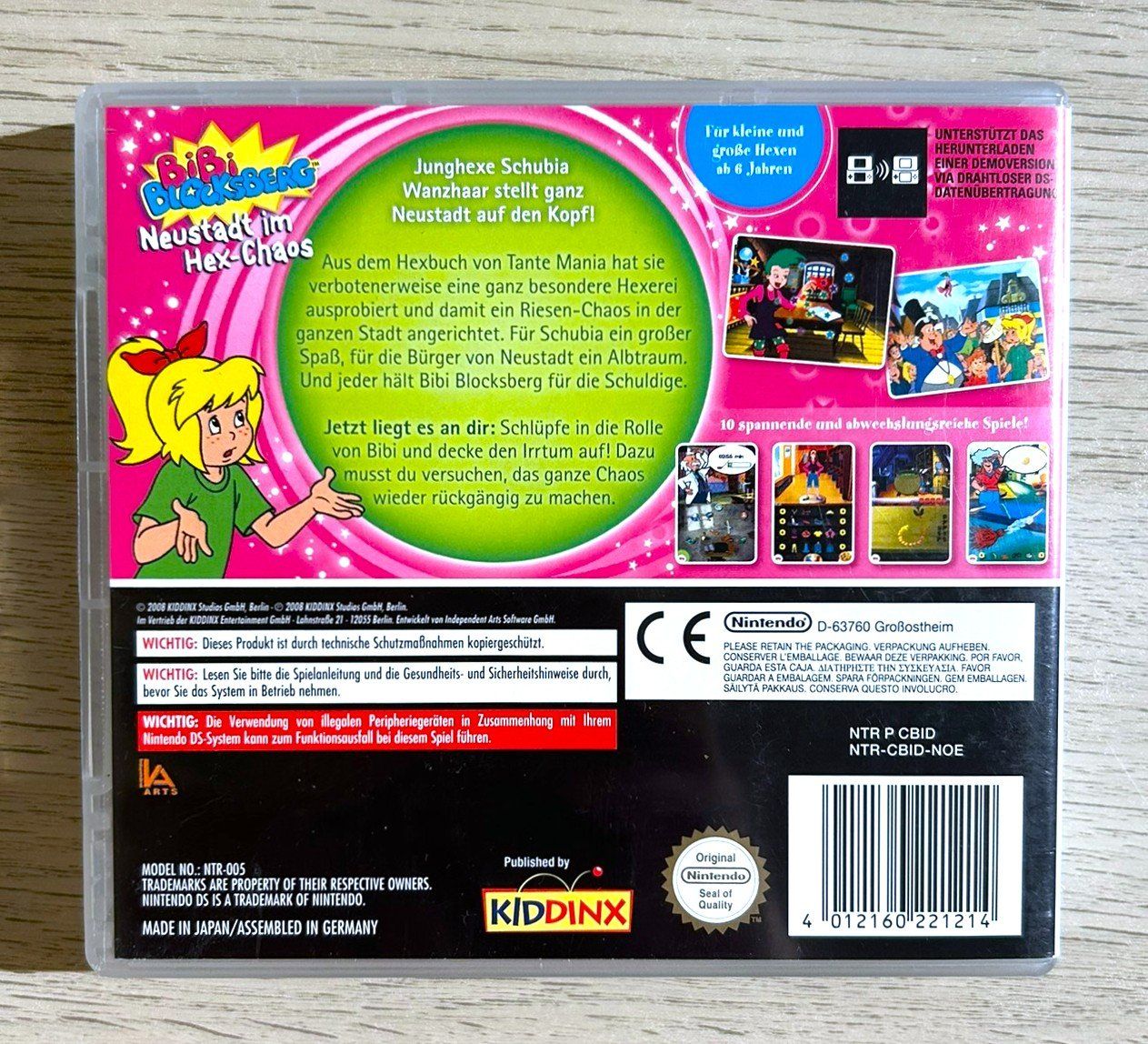 Nintendo Spiele: Bibi Blocksberg Neustadt im Hex-Chaos Nintendo DS – Gebraucht aus St. Gallen von Alpine.Arcade 1