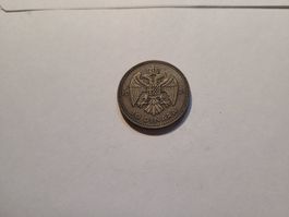 10 Dinara 1931 Jugoslawien Silber
