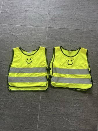 KINDER LEUCHT-WARNWESTEN UNIVERSAL XXS-M