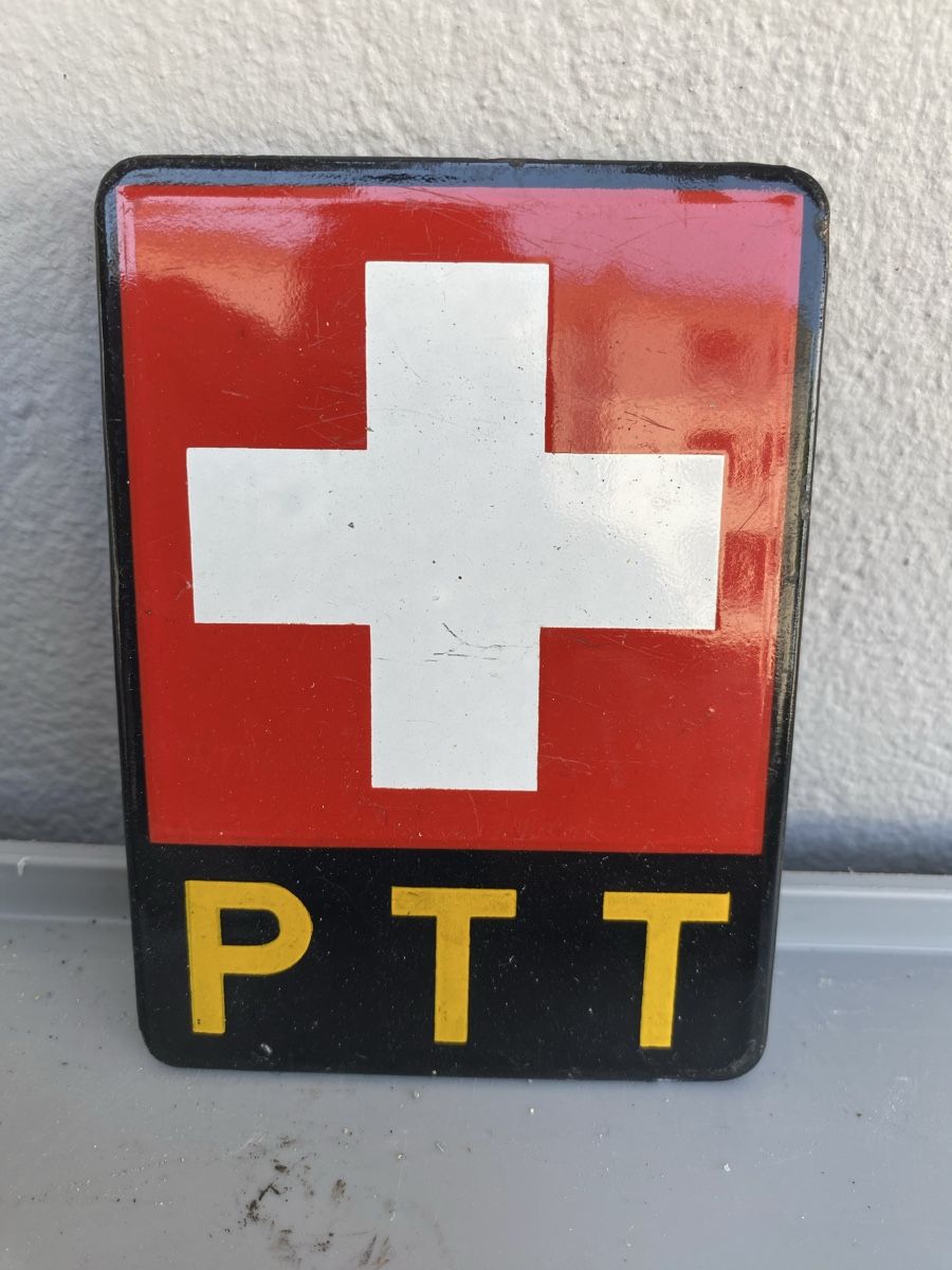 Ecriteaux: Plaque PTT – D'occasion à bôle par Pilou83