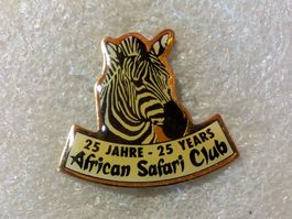 Ansteckpin 182: 25 Jahre African Safari Club