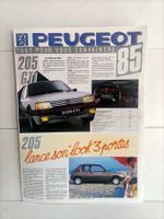 Brochure Catalogue Peugeot tout pour vous convaincre 85