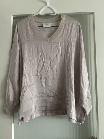 Damen Pullover IVI Collection Grösse 48 Seide / Elastan