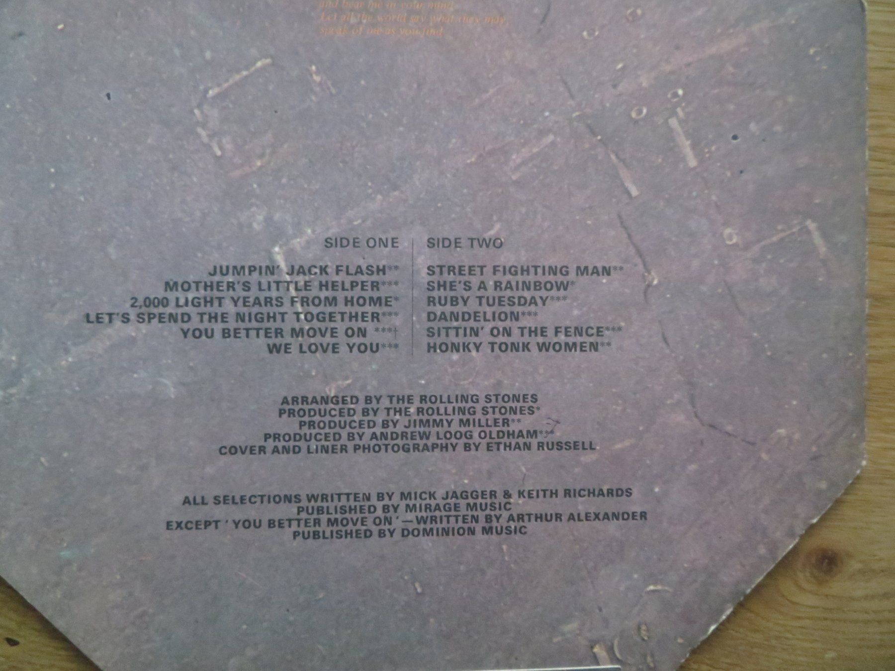 Dischi in vinile: ROLLING STONES THROUGH THE PAS DARKLY BIG HITS VOL 2 – Nuovo (secondo la descrizione) da Zürich venduto da max_cp5f 2