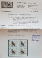 3277) 1272Ab, Abart ver. Gelbdruck postfrisch Attest Kt 7200