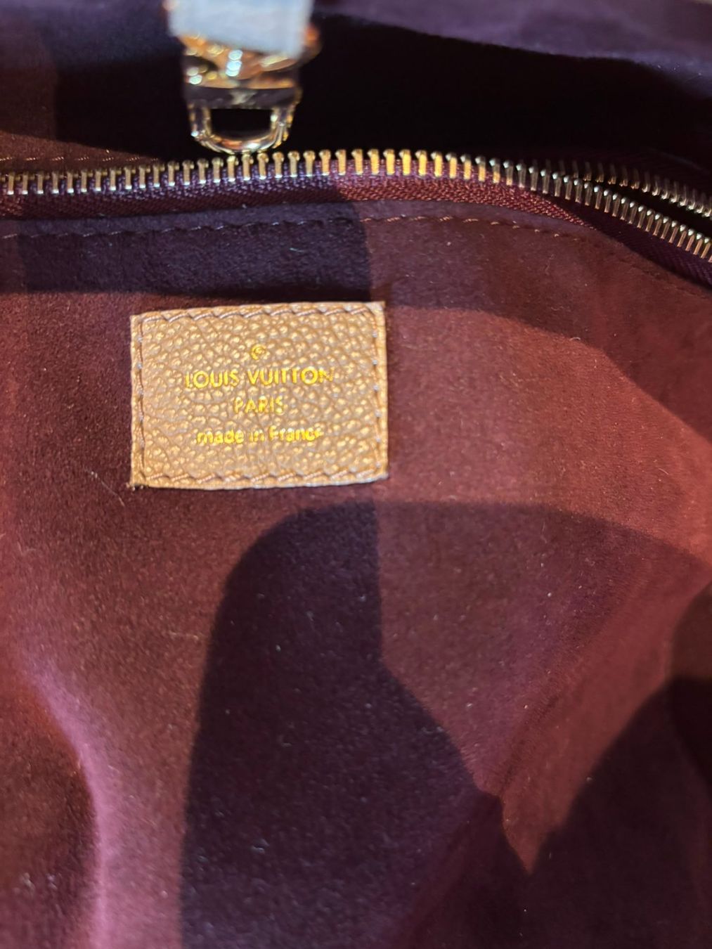 Louis Vuitton Borse da donna: Louis Vuitton Neverfull MM Monogramm Empreinte - Tourterelle – Usato da Richterswil venduto da Dingsda72 5