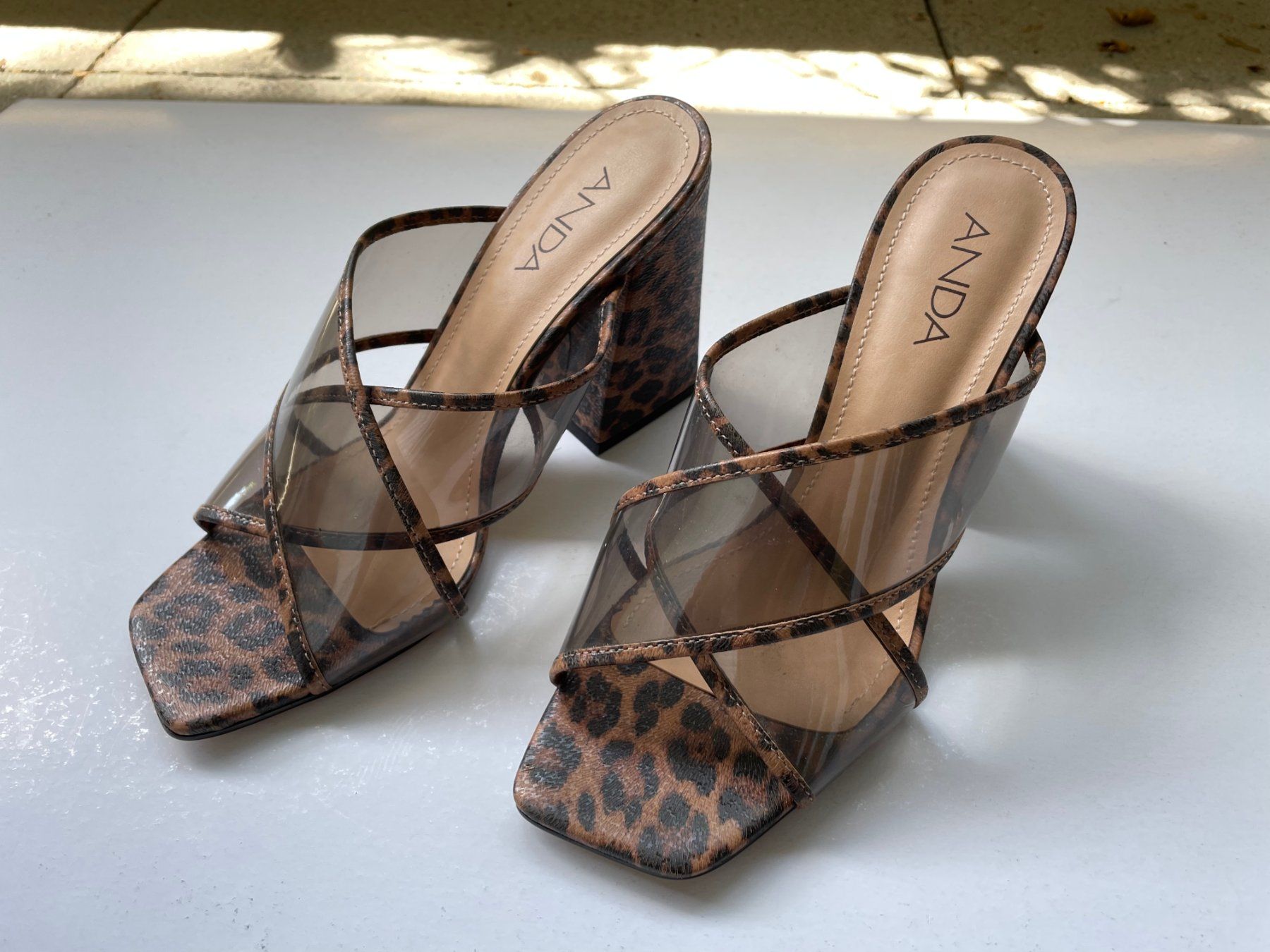 Scarpe da donna: ANDA - Leopard Heels – Nuovo (secondo la descrizione) da Chiasso venduto da Er_Mon