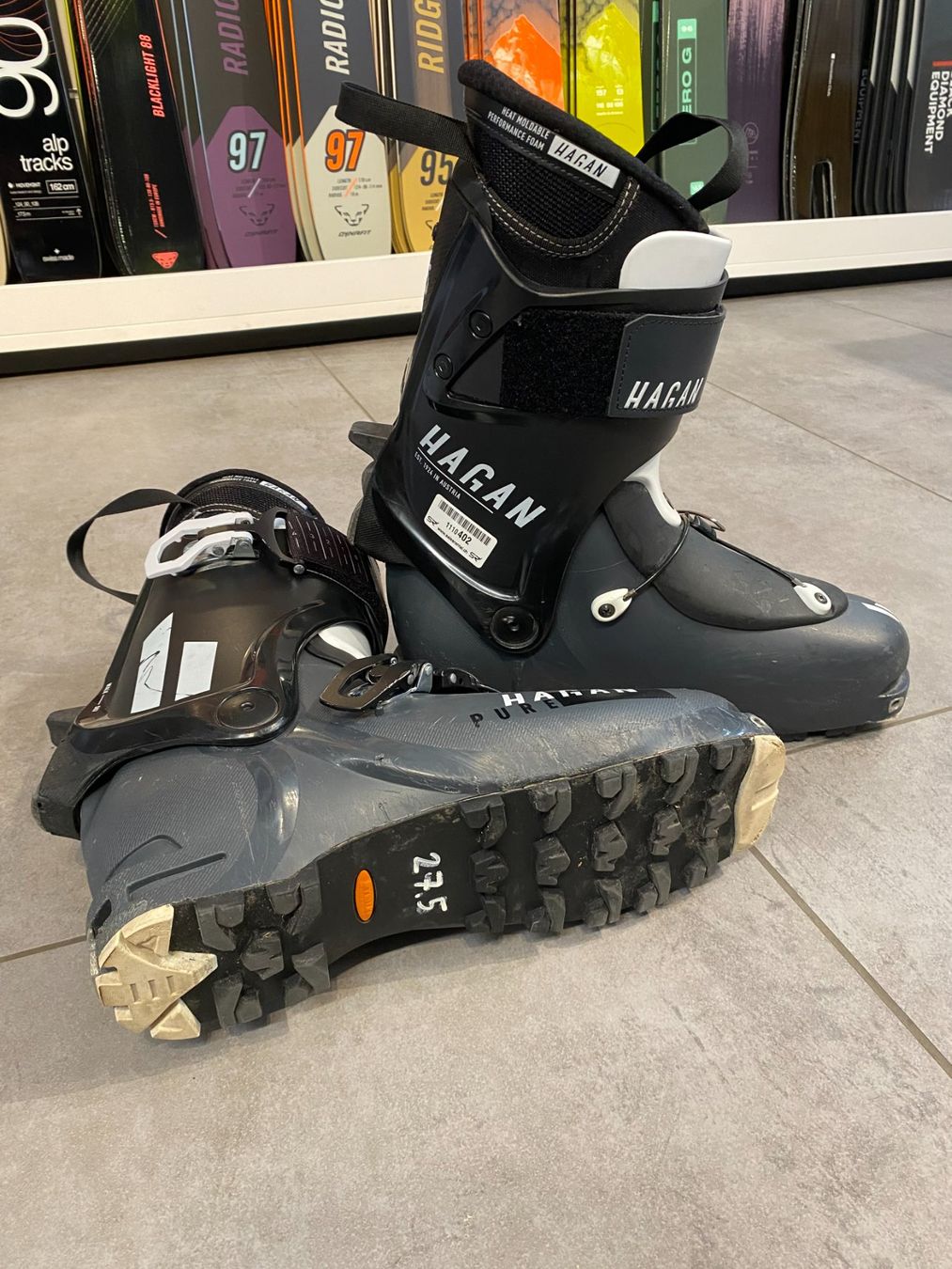 Herrenschuhe: Tourenschuhe Hagan Pure Unisex – Gebraucht aus Scuol von Marco-Sport-Scuol 2