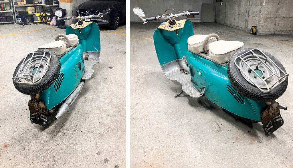 Sonstige: 2 Oldtimer, IWL Berlin DDR Kultroller IWL SR59 "Berlin" – Gebraucht aus Oberweningen von LSP72 5