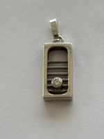 Schmuckanhänger Weissgold /Diamant 18 Karat