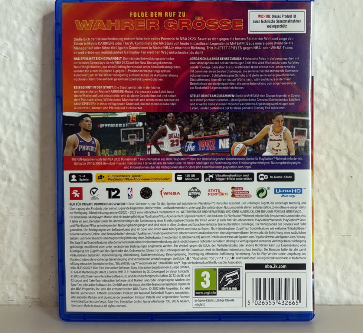 Sony Jeux: NBA 2K23 - PS5 Game 🏀 – D'occasion à Ehrendingen par bubulence 1
