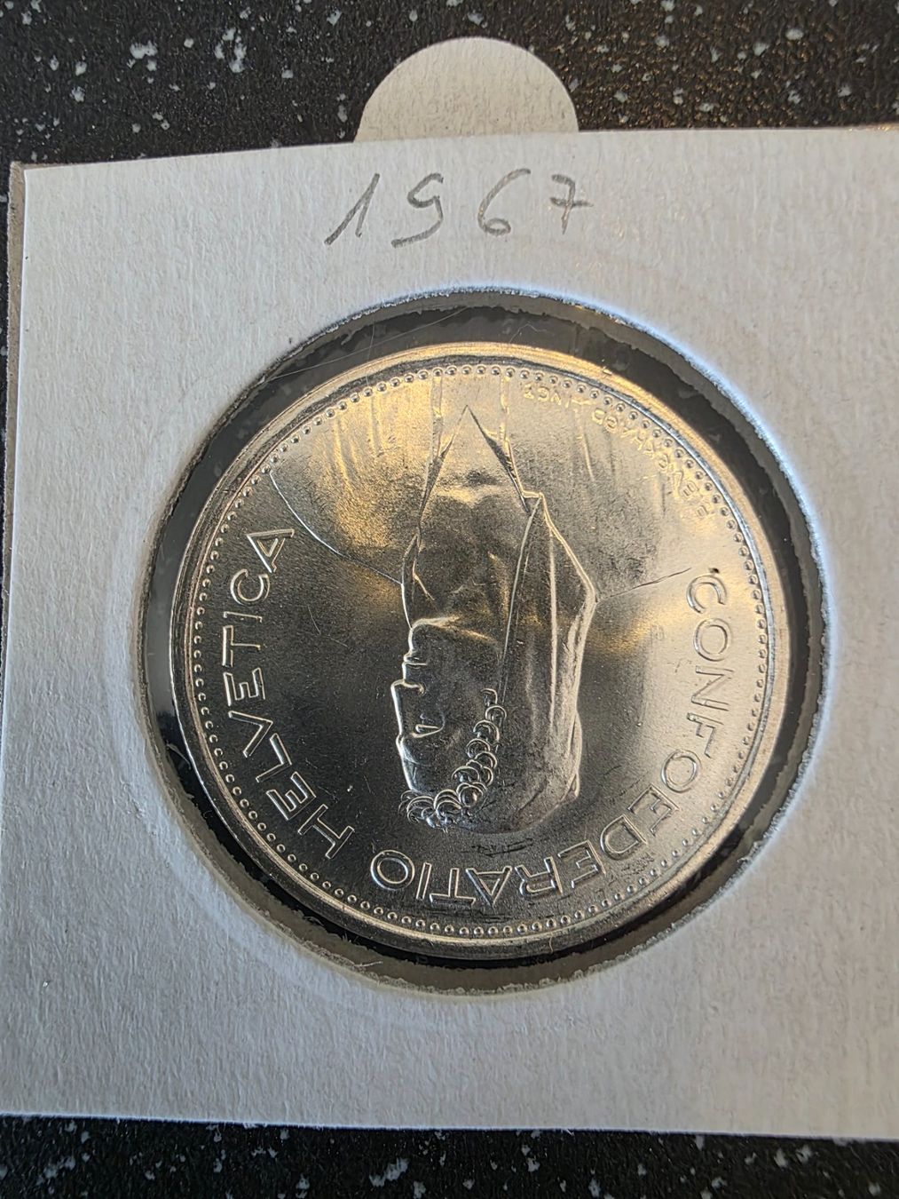 Tutti le monete: 5 Francs 1967 UNZ: – Usato da Concise venduto da Punky 1