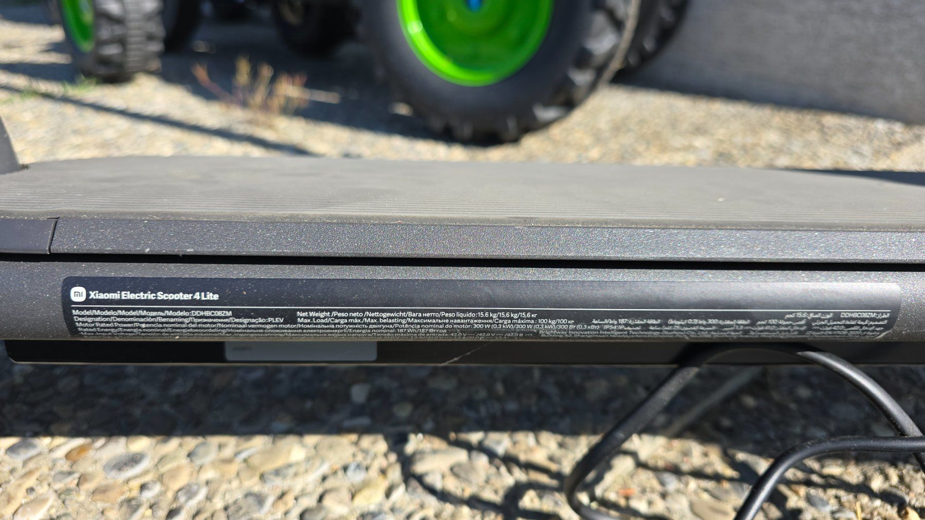 Xiaomi Kickboard: Xiaomi Electric Scooter 4 Lite – Usato da Brienz BE venduto da jdwuergskin 5