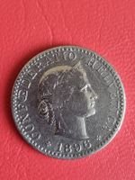 20 RAPPEN JAHR 1896 - SCHWEIZ