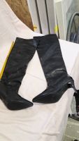 Elegante Lederstiefel Gr. 39 – Echtleder – 7 cm Absatz – Kla